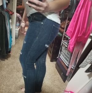 Skinny jeans ripped front and back 4/6